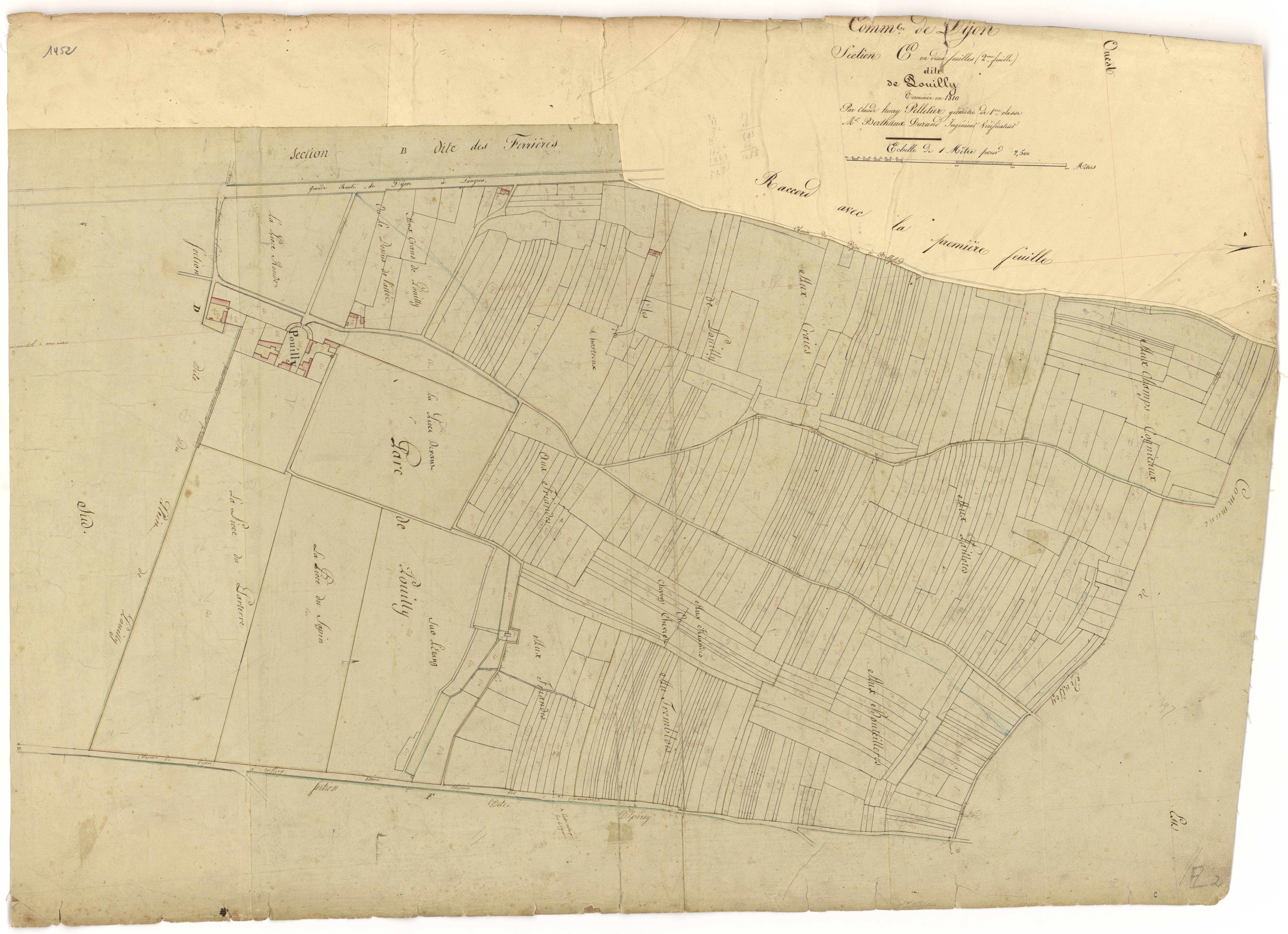 Dijon - Section E2 - 3 P PLAN 239/12