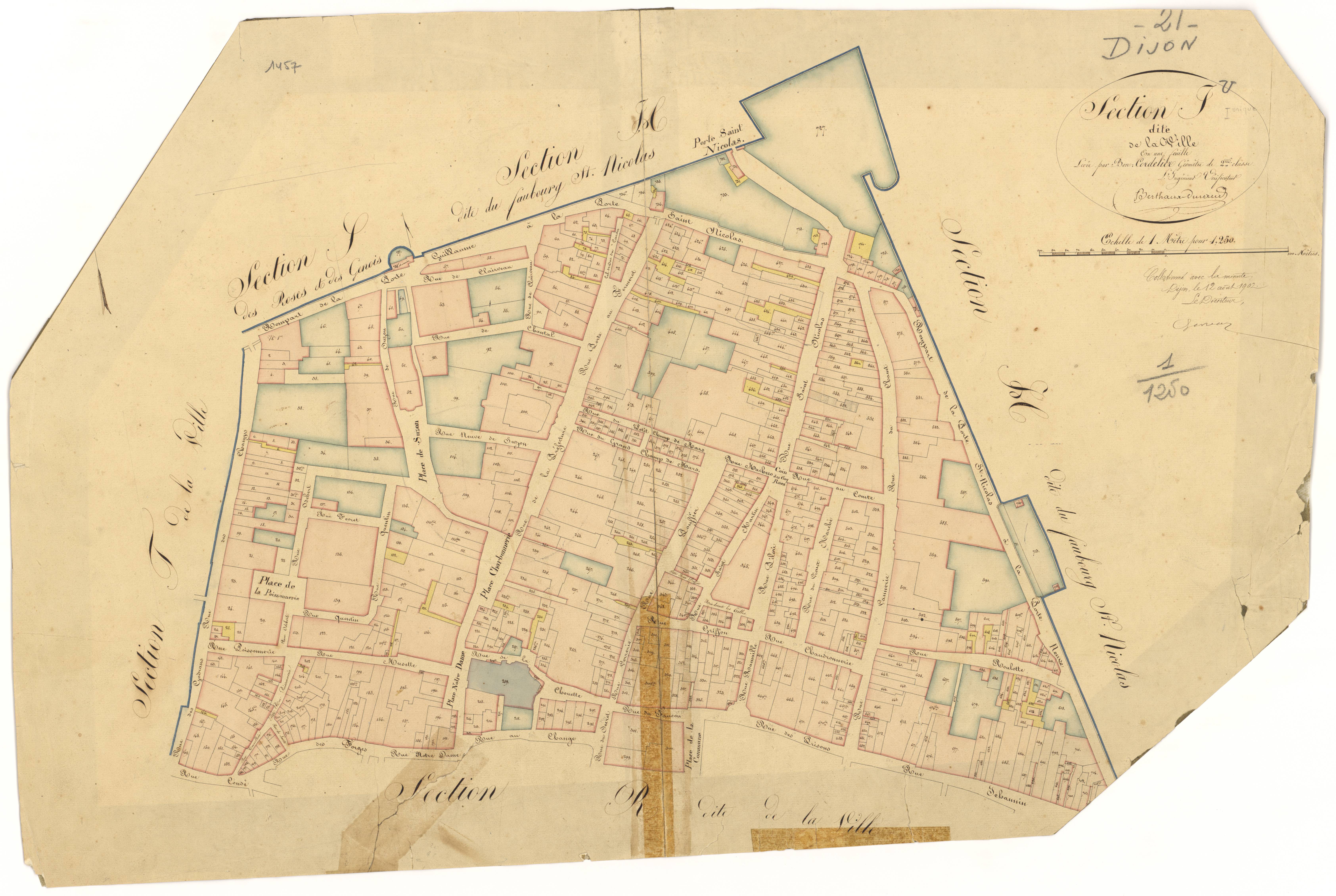 Dijon - Section I - 3 P PLAN 239/17
