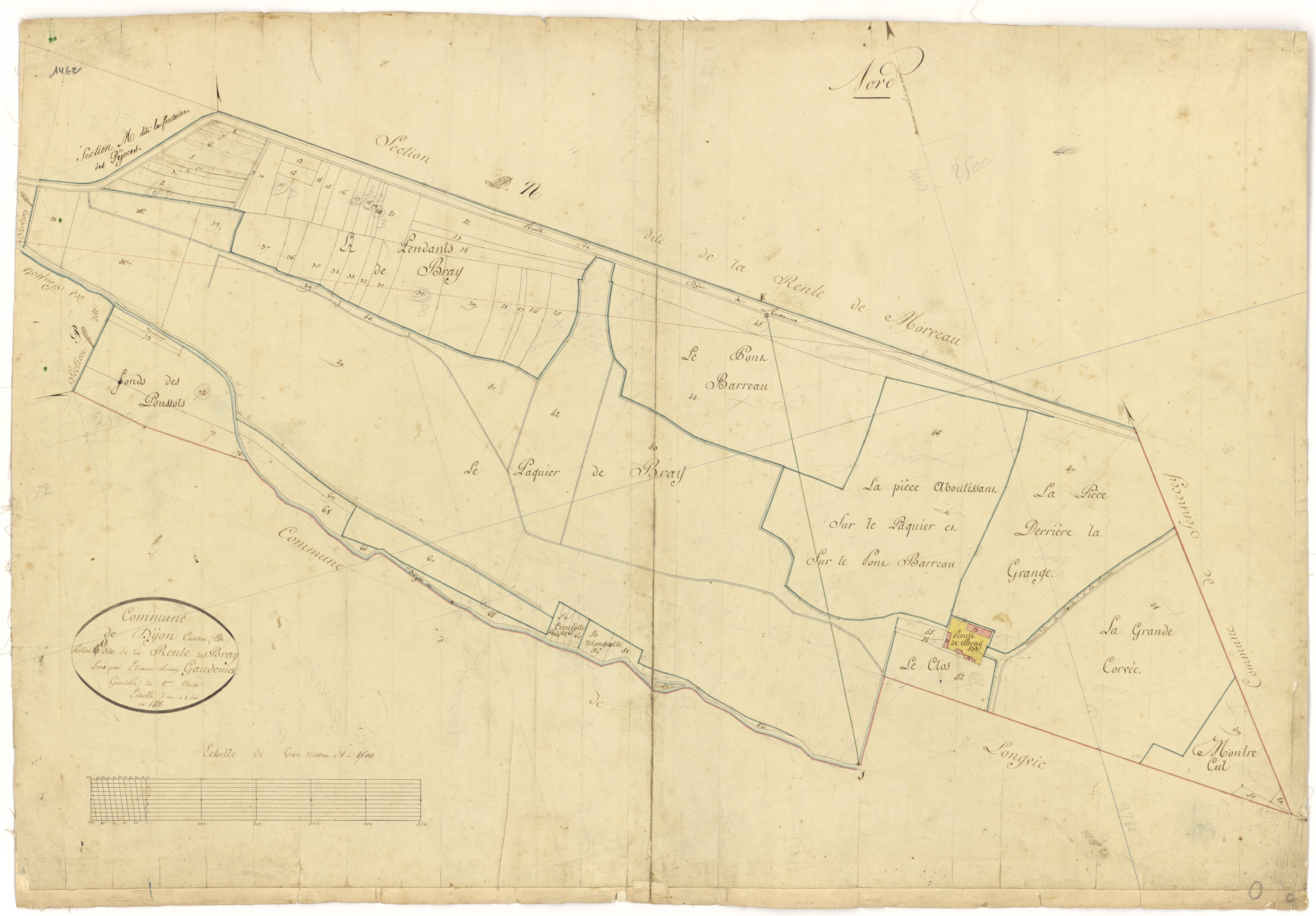 Dijon - Section O - 3 P PLAN 239/22