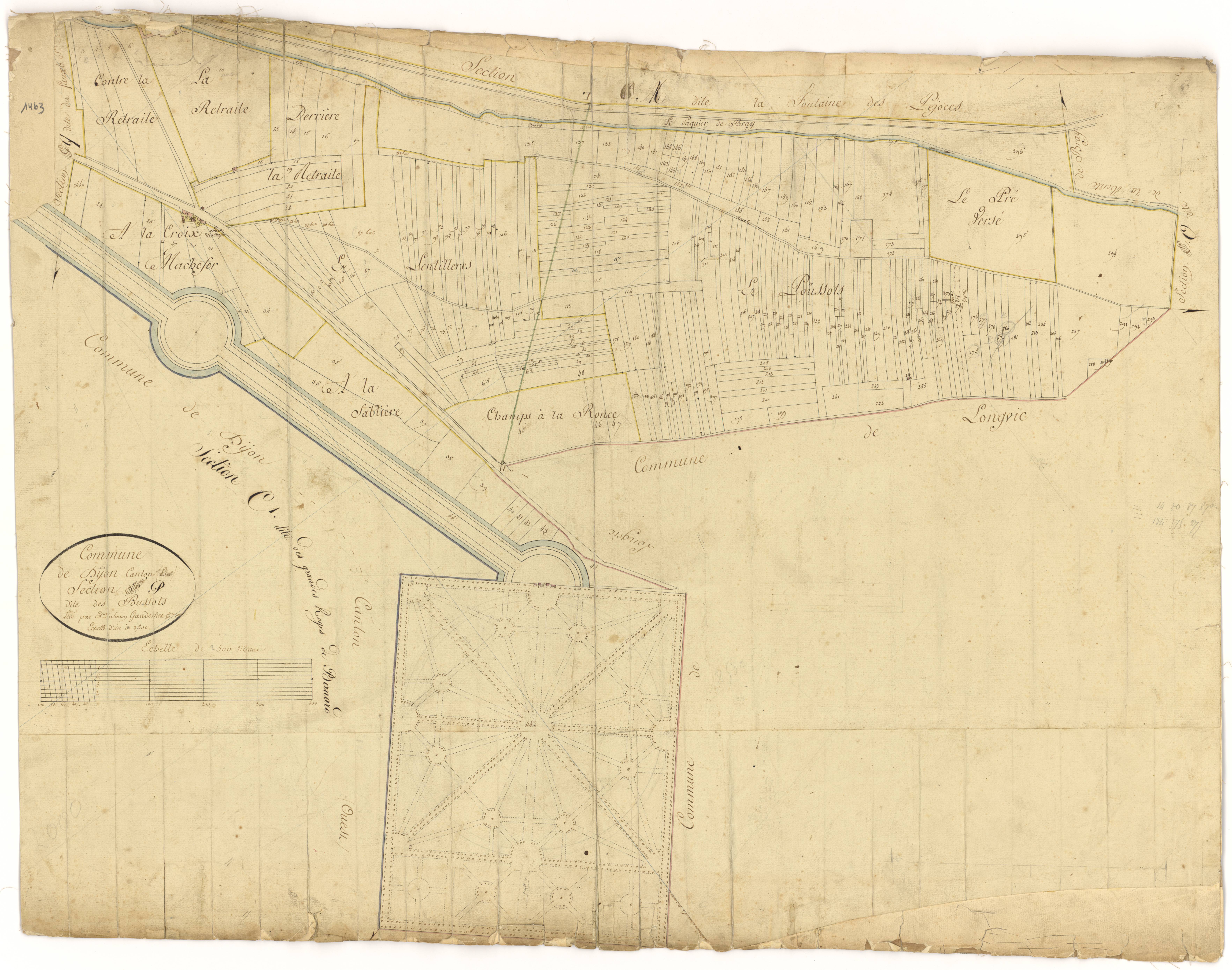 Dijon - Section P - 3 P PLAN 239/23