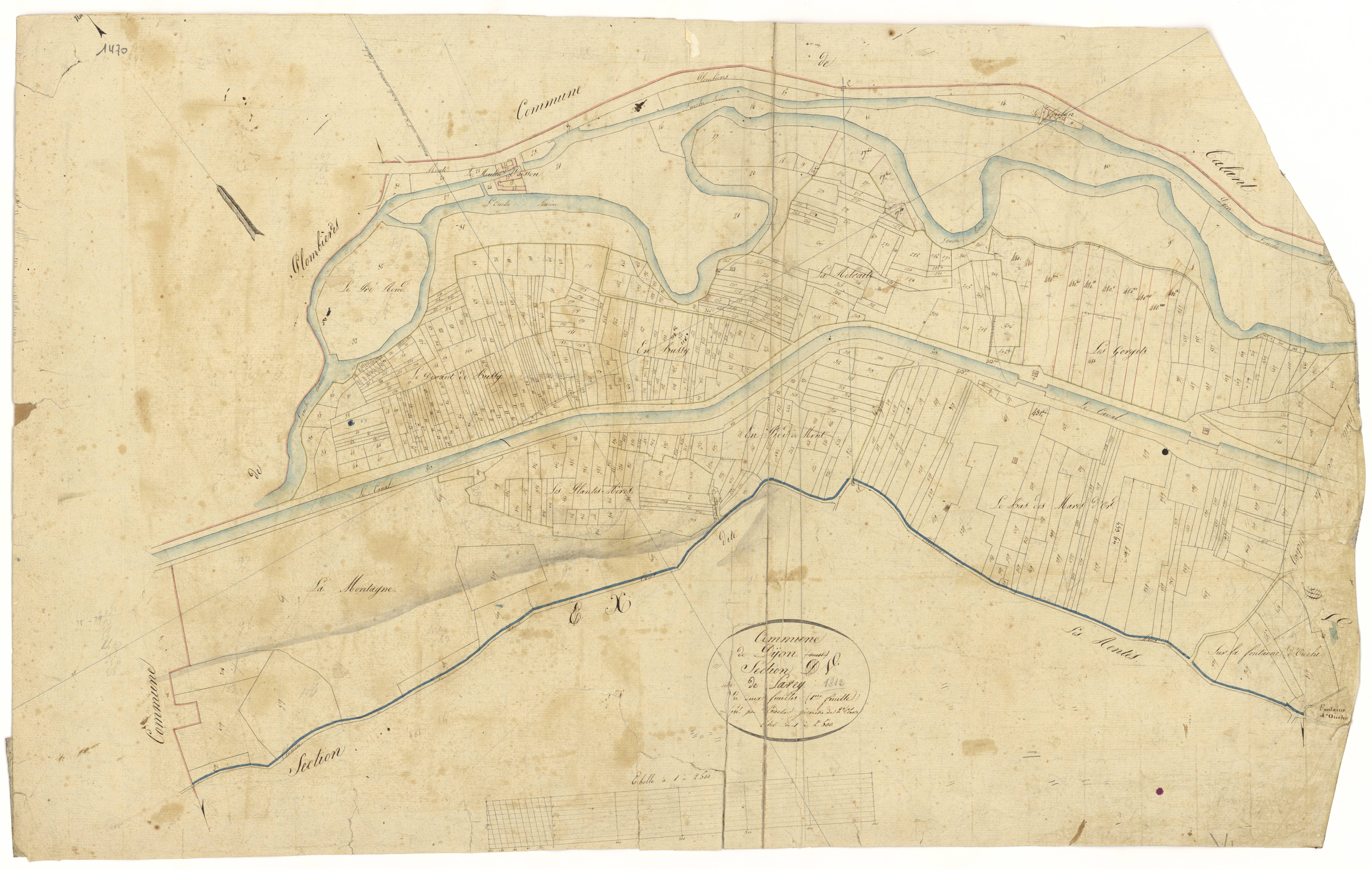 Dijon - Section V1 - 3 P PLAN 239/30