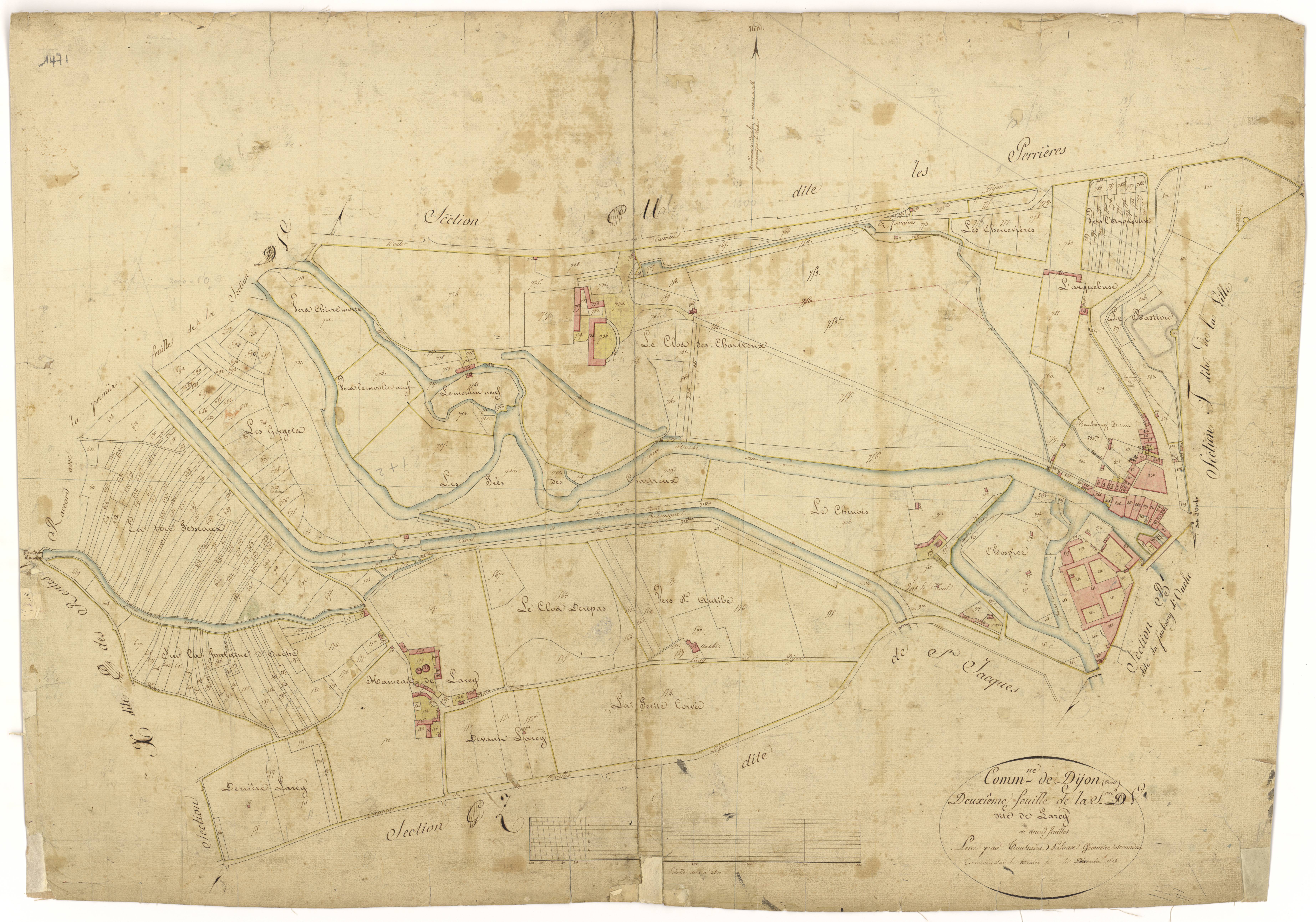Dijon - Section V2 - 3 P PLAN 239/31