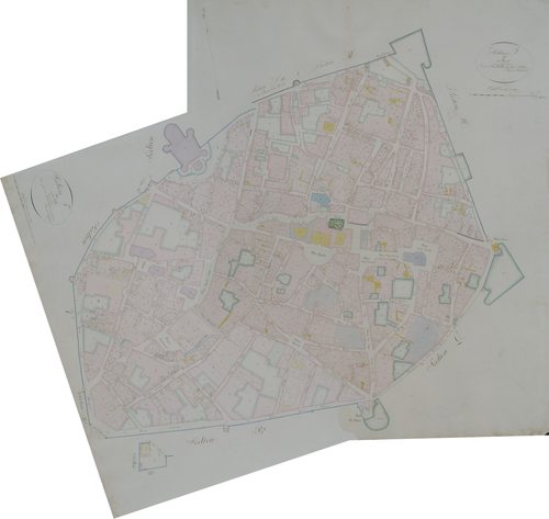 Dijon - Montage des sections I et T (centre-ville) - 3 P PLAN 239/37