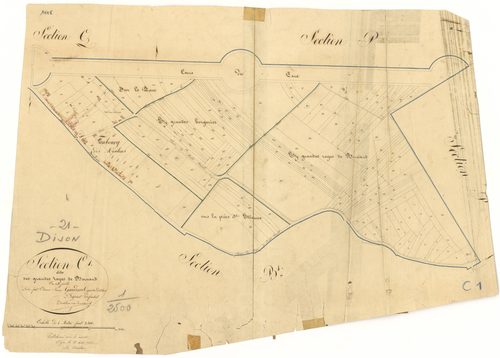 Dijon - Section C1 - 3 P PLAN 239/8