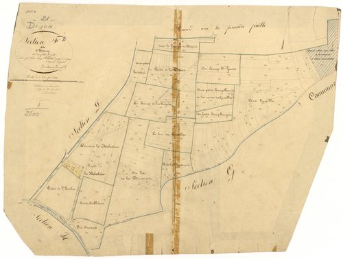 Dijon - Section F2 - 3 P PLAN 239/14
