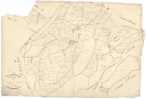 Dompierre-en-Morvan - Section E - 3 P PLAN 240/8
