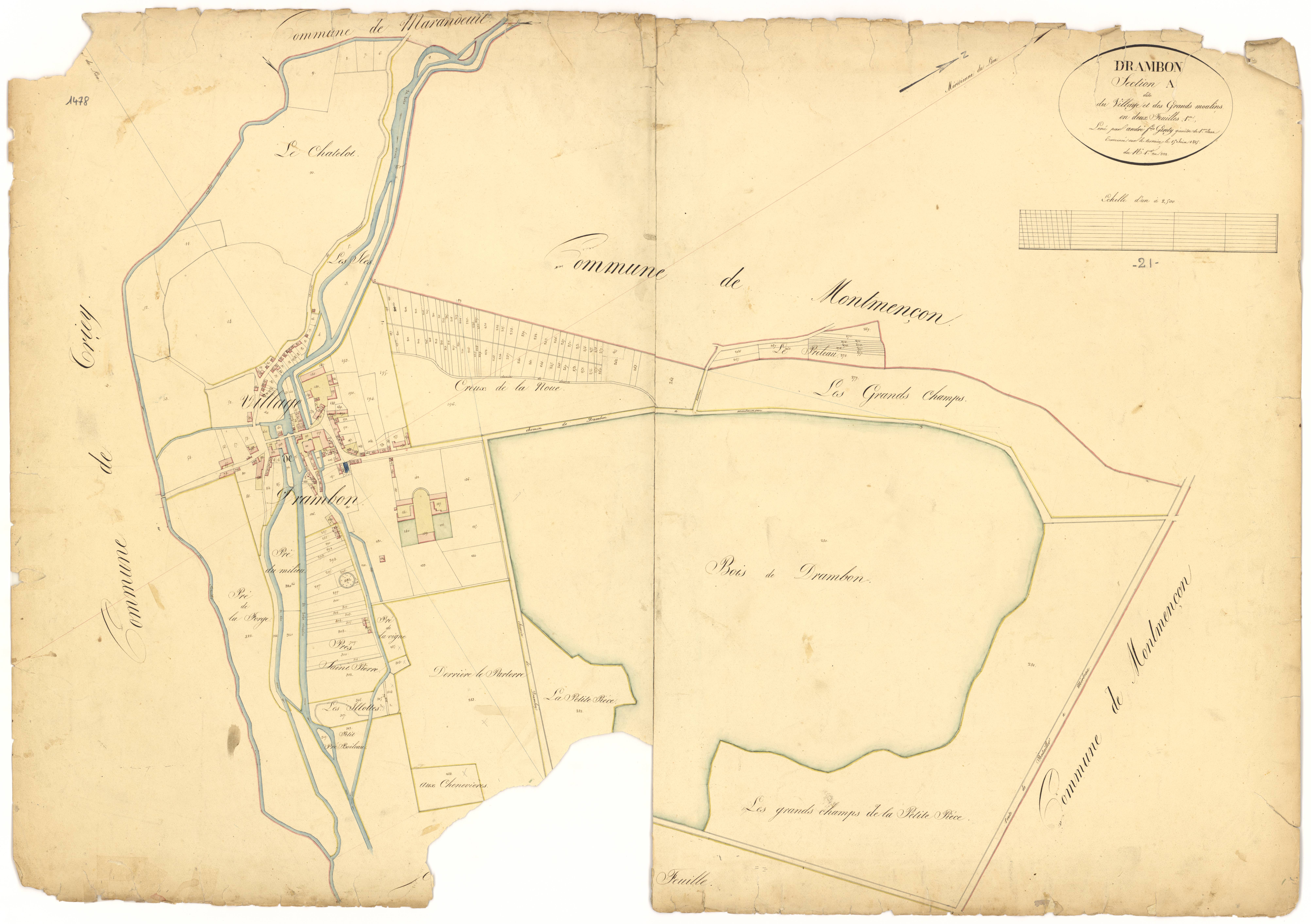 Drambon - Section A1 - 3 P PLAN 241/2