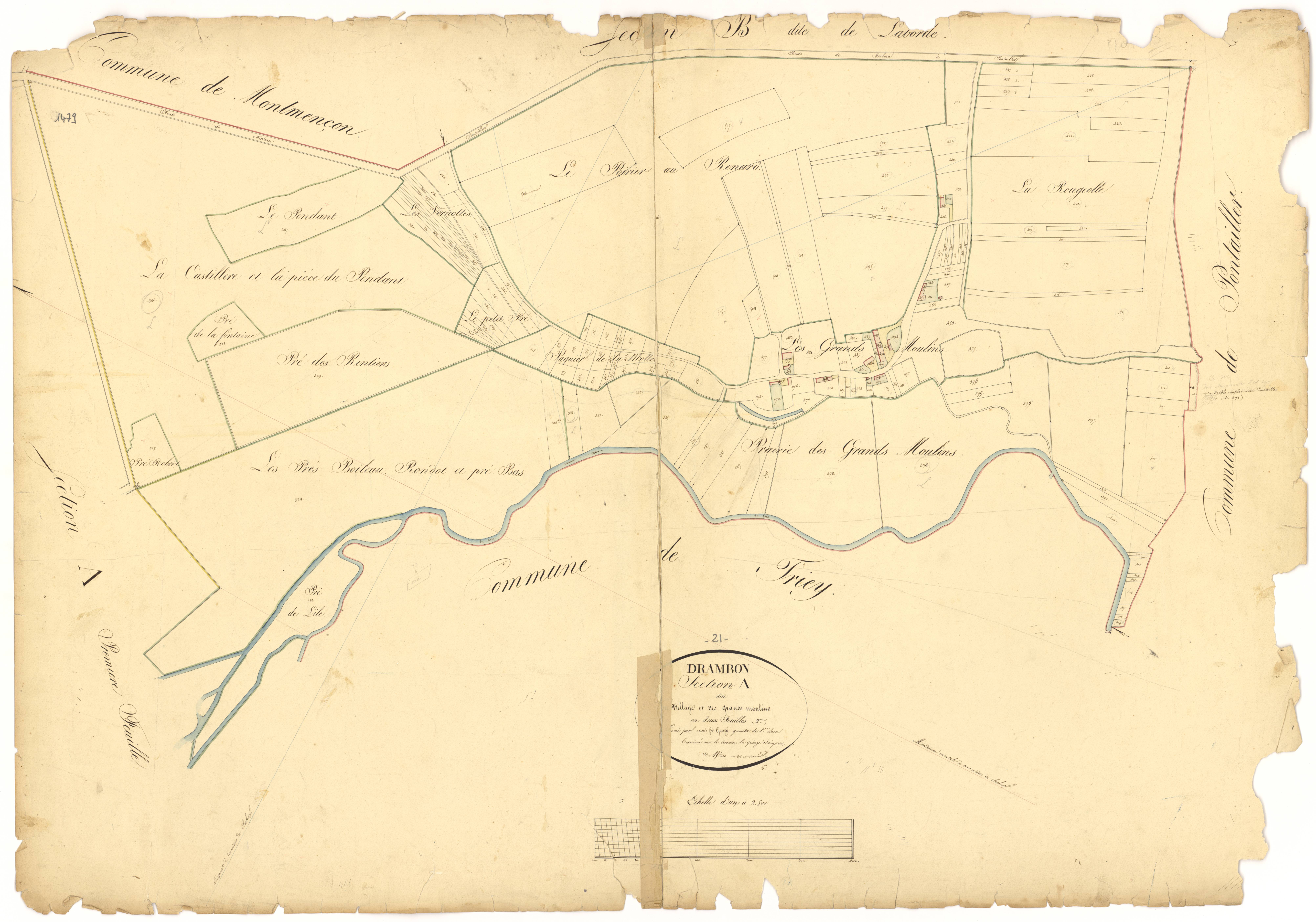Drambon - Section A2 - 3 P PLAN 241/3