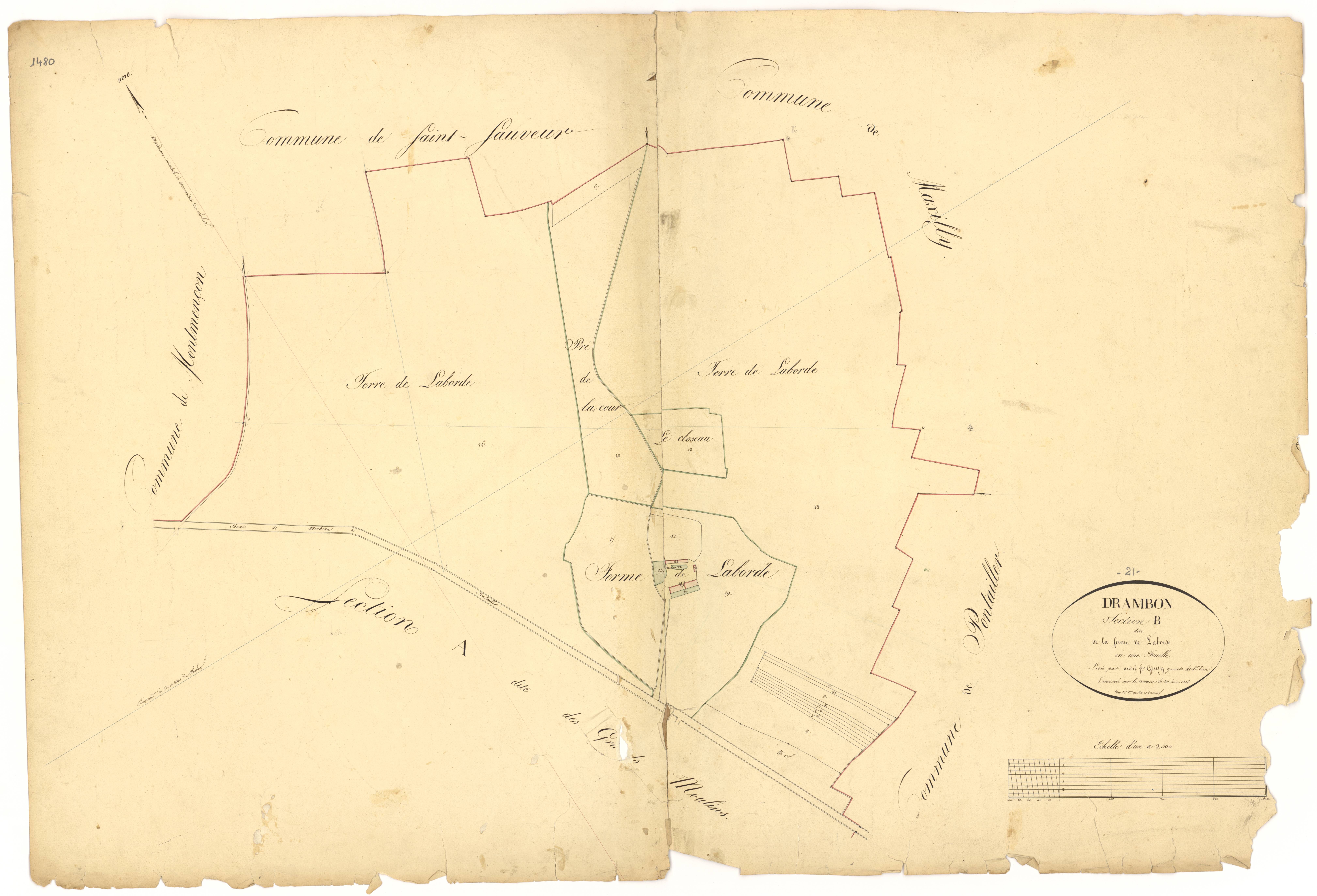 Drambon - Section B - 3 P PLAN 241/4