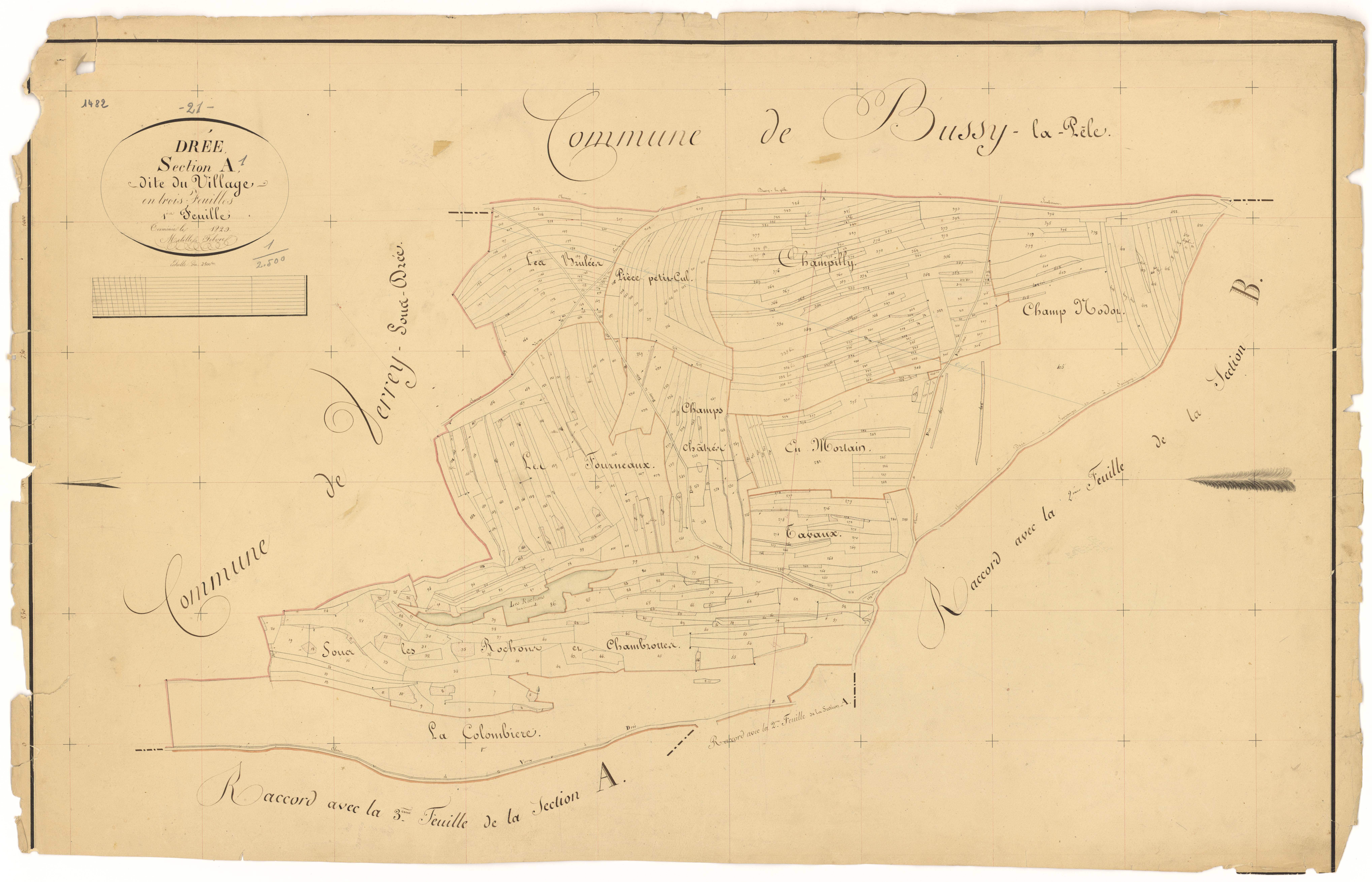 Drée - Section A1 - 3 P PLAN 242/2