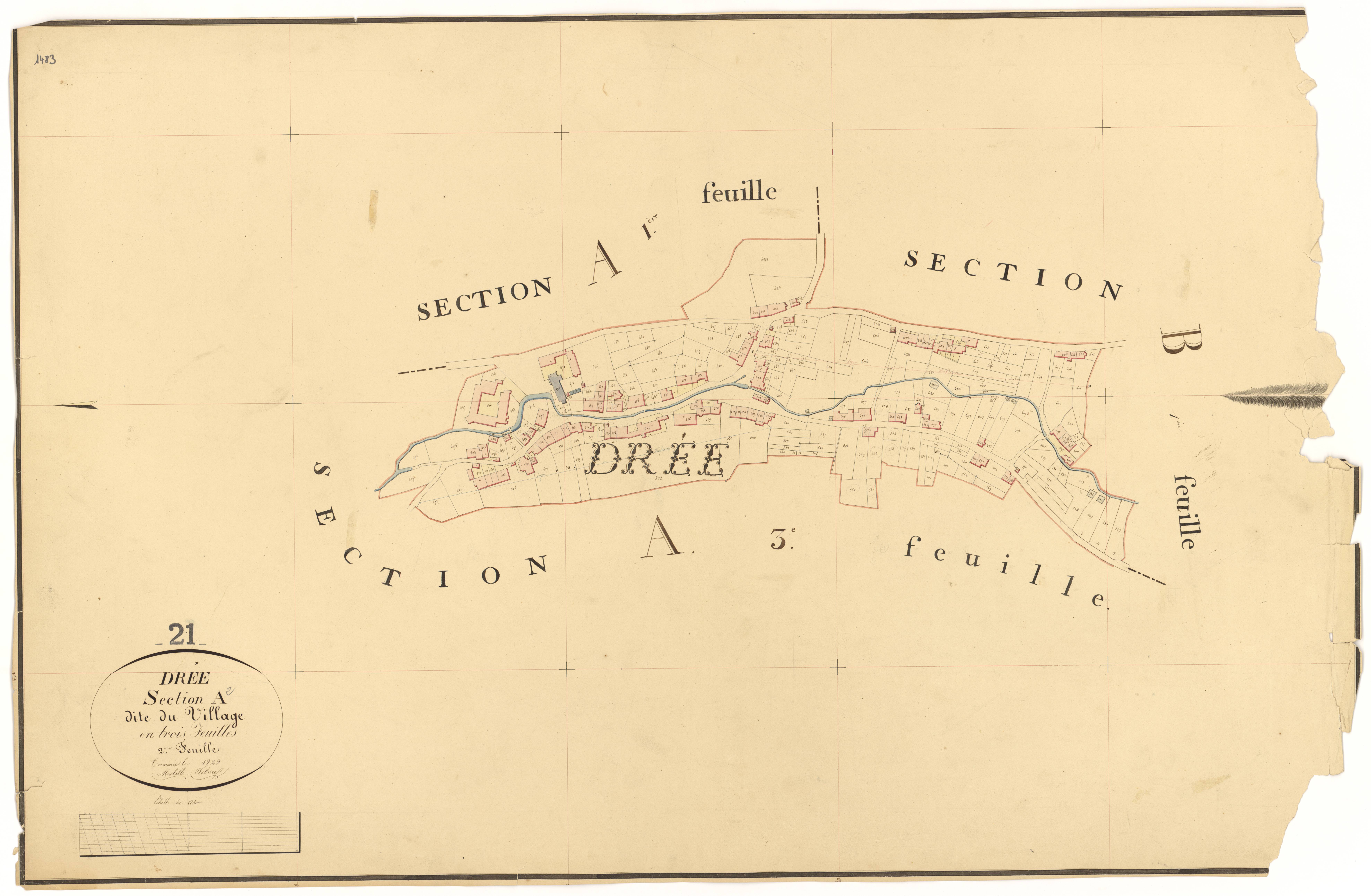 Drée - Section A2 - 3 P PLAN 242/3