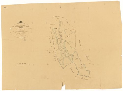 Drée - Tableau d'assemblage - 3 P PLAN 242/1