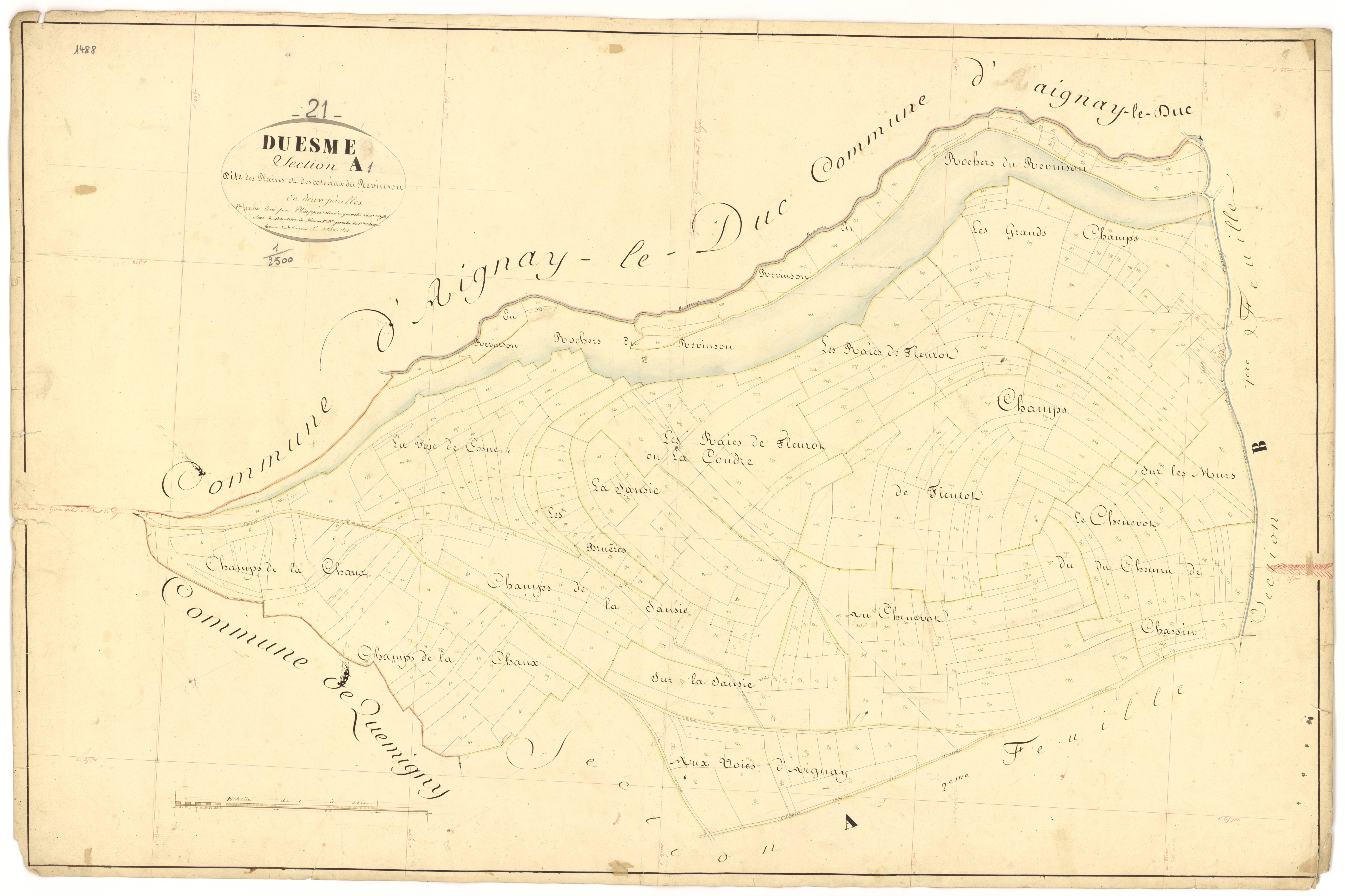 Duesme - Section A1 - 3 P PLAN 243/2