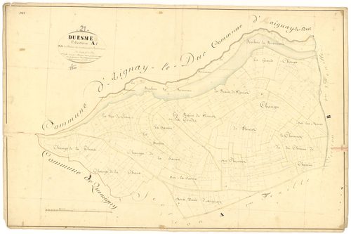 Duesme - Section A1 - 3 P PLAN 243/2