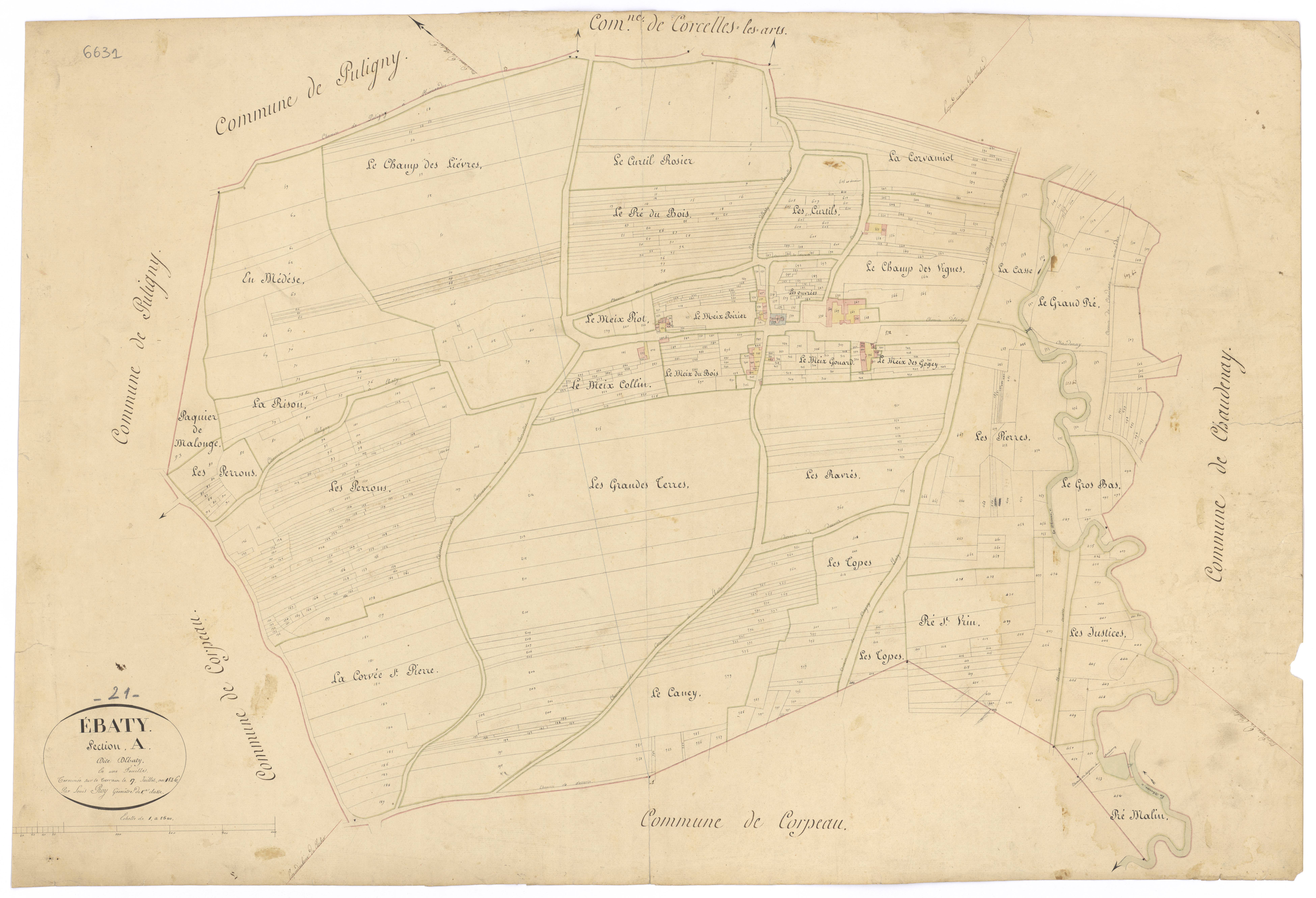 Ebaty - Section A - 3 P PLAN 244/2