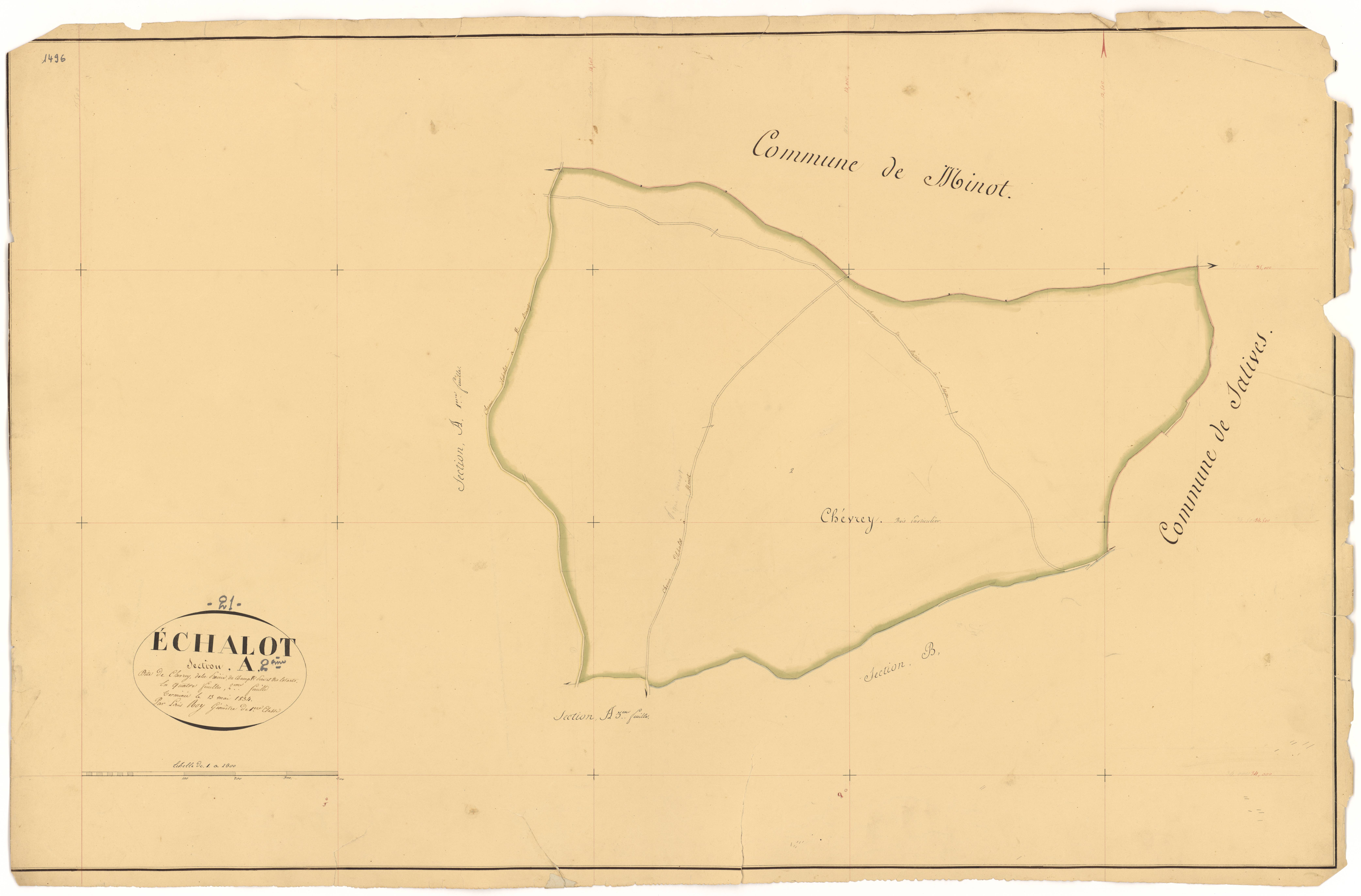 Echalot - Section A2 - 3 P PLAN 245/3