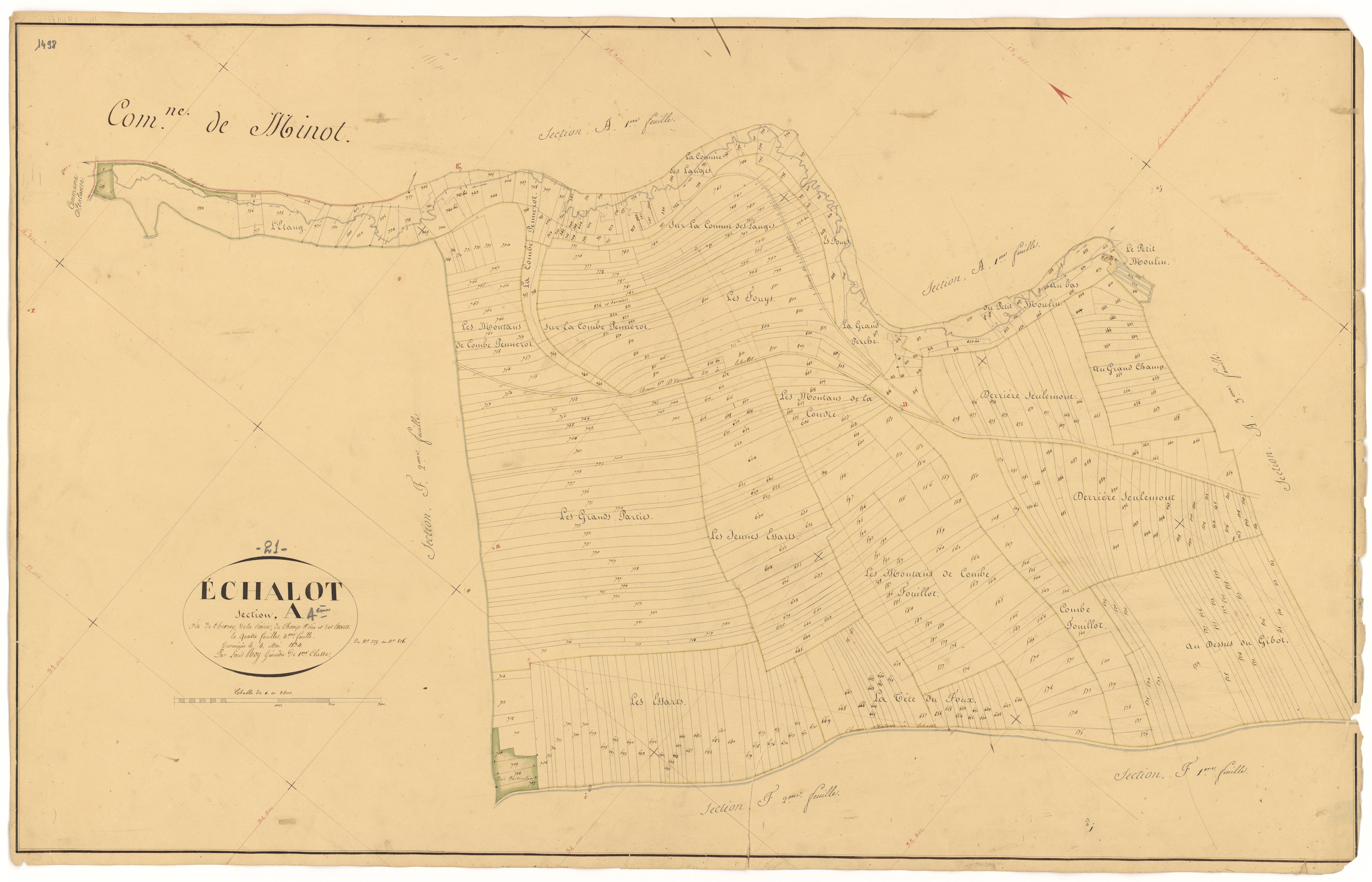 Echalot - Section A4 - 3 P PLAN 245/5