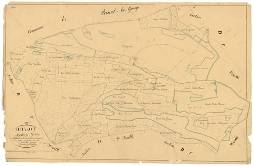 Echalot - Section D3 - 3 P PLAN 245/11