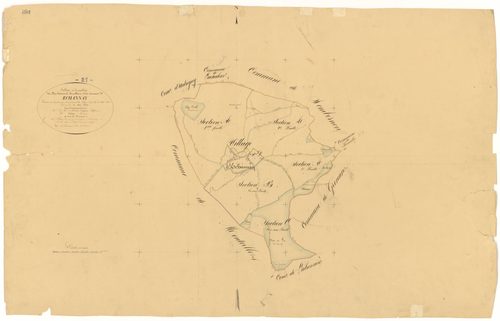 Echannay - Tableau d'assemblage - 3 P PLAN 246/1