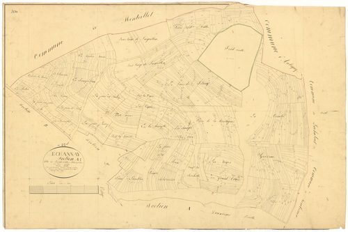 Echannay - Section A1 - 3 P PLAN 246/2