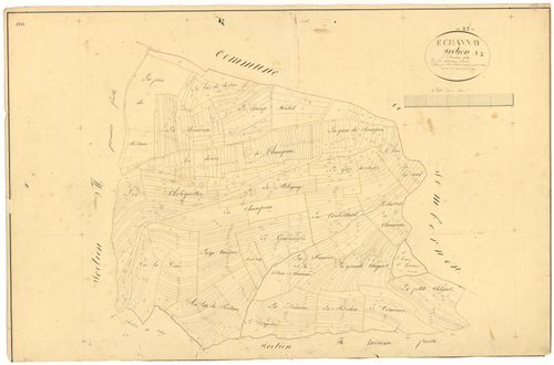 Echannay - Section A2 - 3 P PLAN 246/3