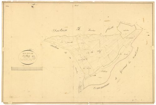 Echannay - Section A3 - 3 P PLAN 246/4