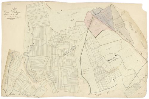 Echenon - Sections A et B - 3 P PLAN 247/2