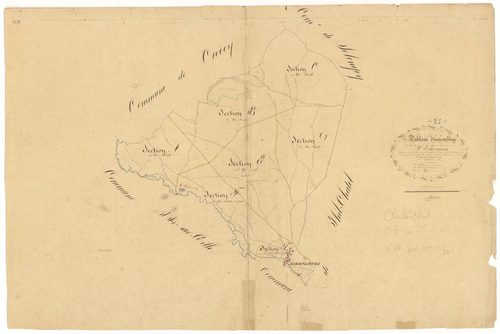 Echevannes - Tableau d'assemblage - 3 P PLAN 248/1