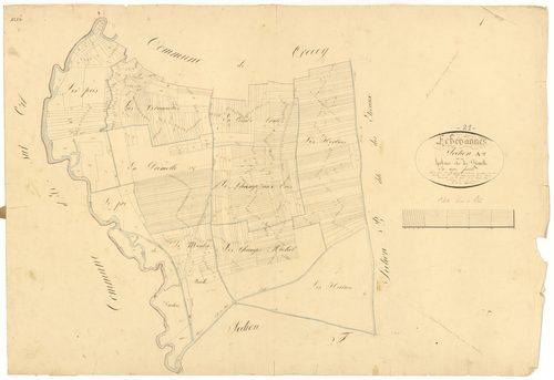 Echevannes - Section A - 3 P PLAN 248/2