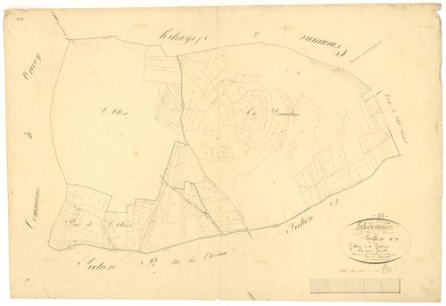 Echevannes - Section C - 3 P PLAN 248/4