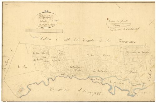 Echevannes - Section F2 - 3 P PLAN 248/8