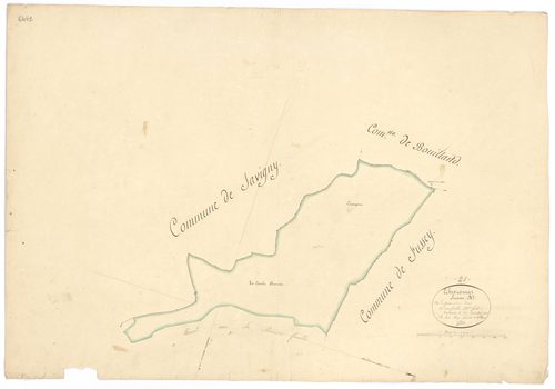 Echevronne - Section A2 - 3 P PLAN 249/3