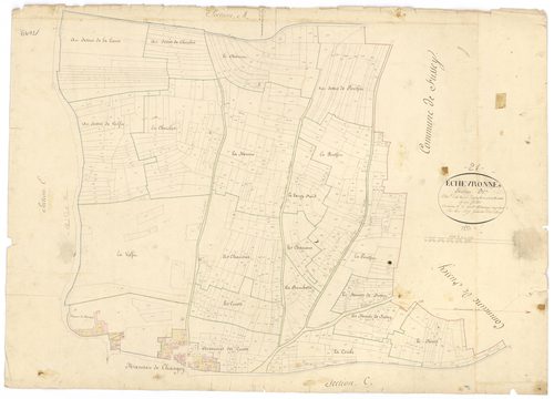 Echevronne - Section B - 3 P PLAN 249/4