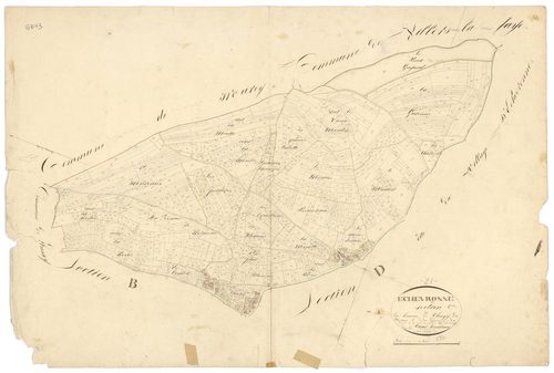Echevronne - Section C - 3 P PLAN 249/5