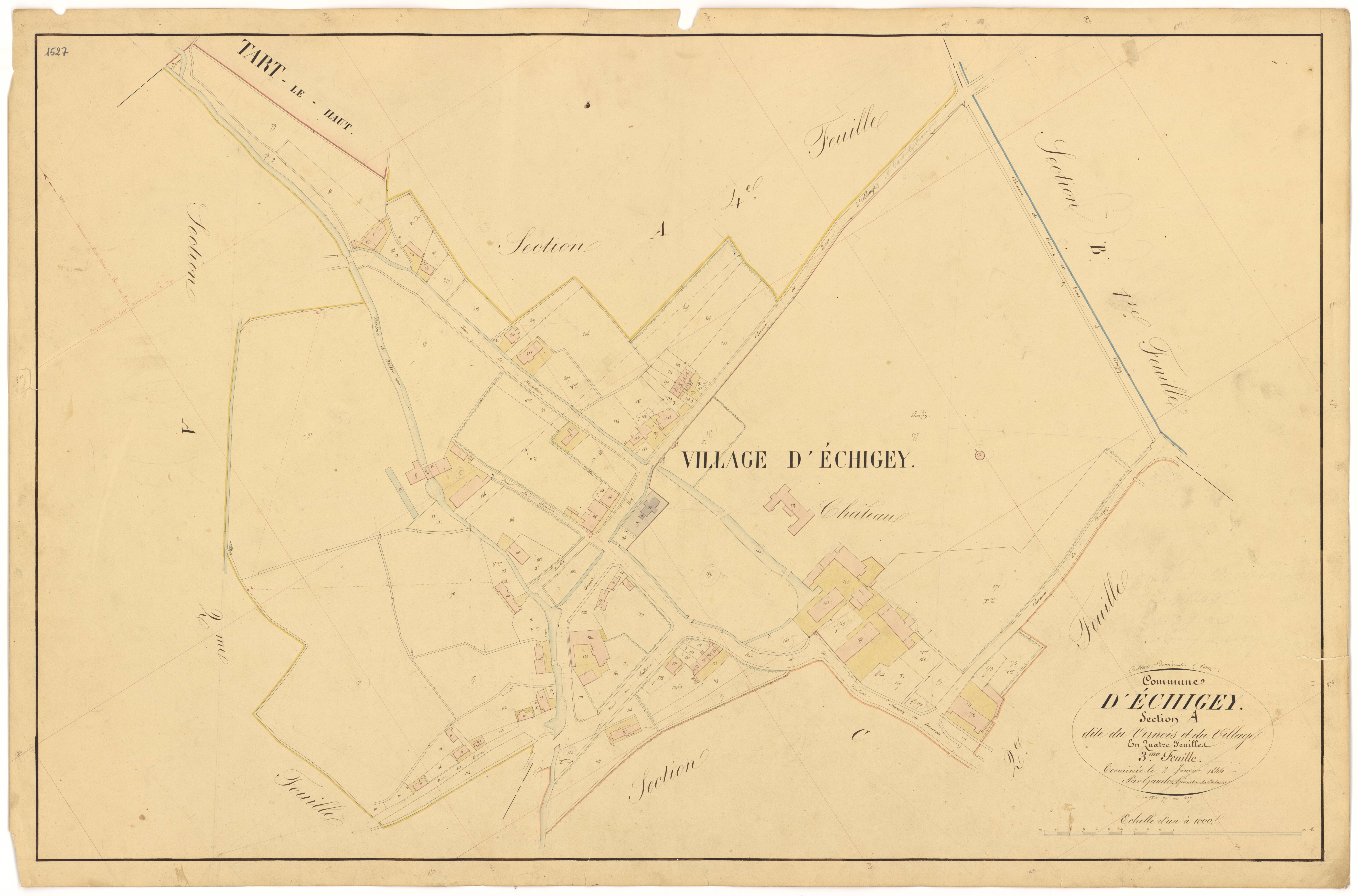 Echigey - Section A3 - 3 P PLAN 250/4