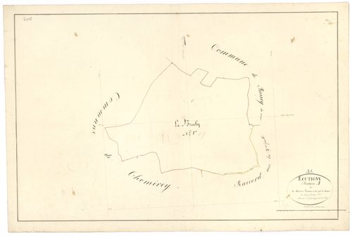 Ecutigny - Section A1 - 3 P PLAN 251/3