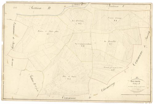 Ecutigny - Section A2 - 3 P PLAN 251/4
