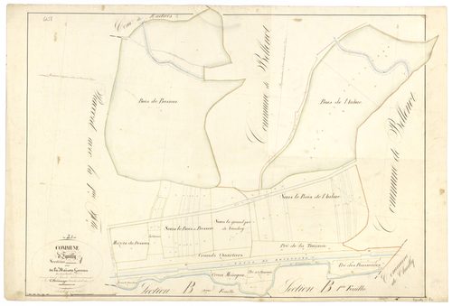 Eguilly - Section A2 - 3 P PLAN 252/3