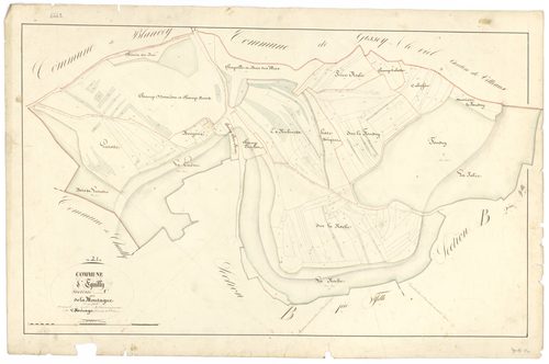 Eguilly - Section C - 3 P PLAN 252/6