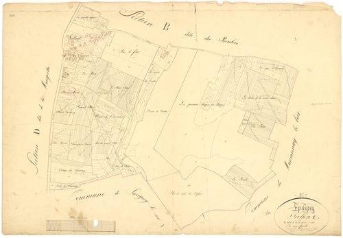 Epagny - Section C - 3 P PLAN 253/4