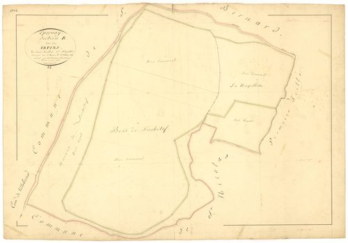 Epernay-sous-Gevrey - Section B2 - 3 P PLAN 254/4