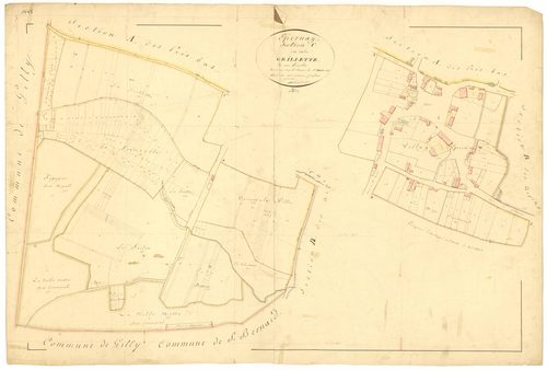 Epernay-sous-Gevrey - Section C - 3 P PLAN 254/5
