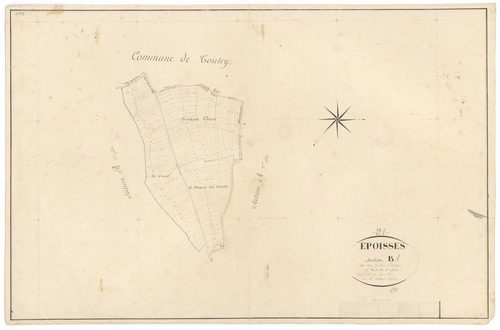 Epoisses - Section B1 - 3 P PLAN 255/5