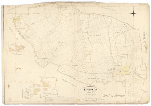 Epoisses - Section E - 3 P PLAN 255/11
