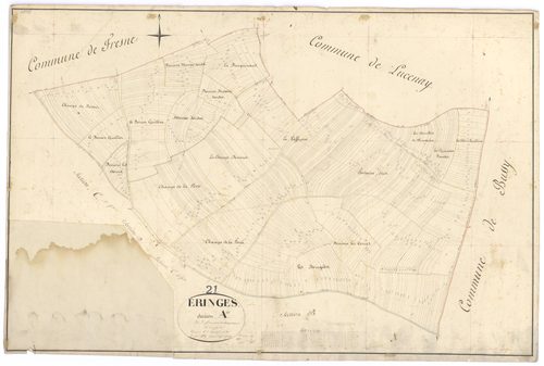 Eringes - Section A - 3 P PLAN 256/2