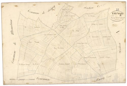 Eringes - Section B - 3 P PLAN 256/3