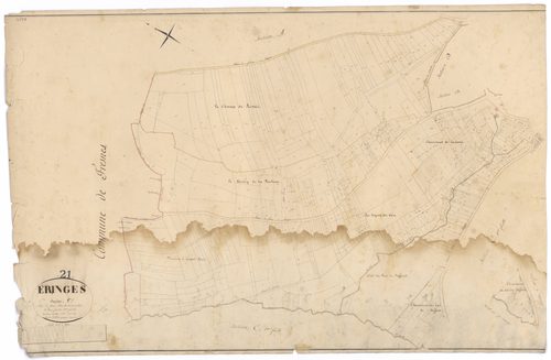 Eringes - Section C2 - 3 P PLAN 256/5