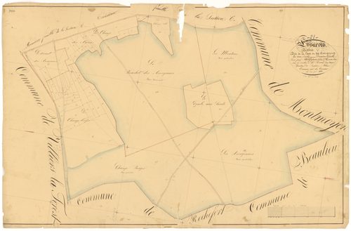 Essarois - Section C2 - 3 P PLAN 258/7