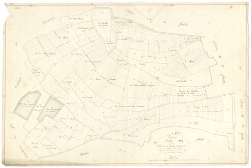 Essey - Section D2 - 3 P PLAN 259/8