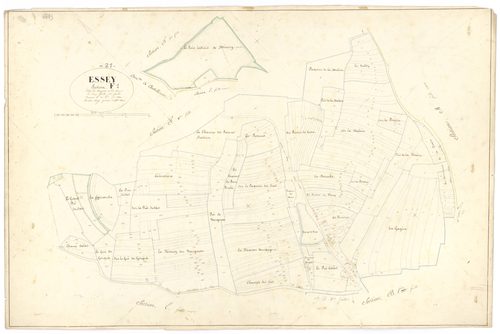 Essey - Section F1 - 3 P PLAN 259/10